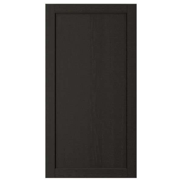 LERHYTTAN Puerta, teñido en negro, 21x40 "