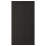 LERHYTTAN Puerta, teñido en negro, 21x40 "