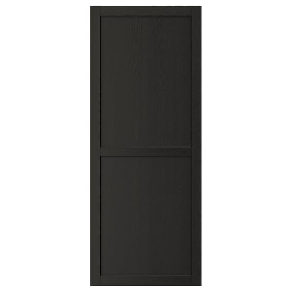 LERHYTTAN Puerta, teñido en negro, 24x60 "