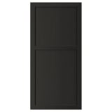 LERHYTTAN Puerta, teñido en negro, 24x50 "