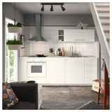 LILLTRÄSK Barra de cocina, blanco/laminado, 74x1 1/8 "