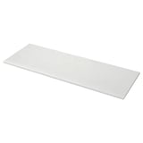 LOCKEBO Barra de cocina personalizada, blanco efecto de mármol/compuesto de vidrio, 1 1/8 "