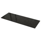 LOCKEBO Barra de cocina personalizada, negro efecto de mármol/compuesto de vidrio, 1 1/8 "