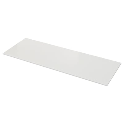 LOCKEBO Encimera de cocina personalizada, blanco efecto mineral/compuesto de vidrio, 3/4 "