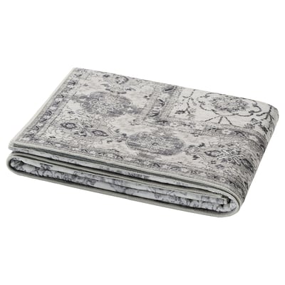 LOKALTÅG Alfombra, pelo corto, beige/gris, 8 ' 0 "x10 ' 0 "