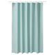 Opción: LUDDHAGTORN Cortina de baño, turquesa, 71x71 "