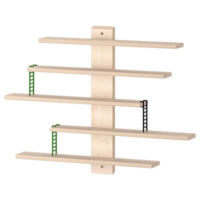 LUSTIGT Estante de pared, 14 5/8x14 5/8 "
