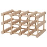 MAGNETISK Botellero para 12 botellas, madera maciza