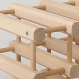 MAGNETISK Botellero para 12 botellas, madera maciza