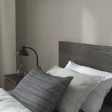 MALM Base de cama alta, marrón oscuro chapa, Tamaño twin