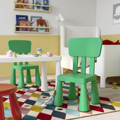 MAMMUT Silla para niños, interior/exterior/verde vivo