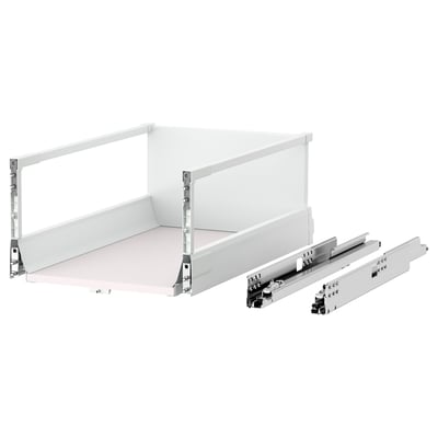 MAXIMERA Cajón alto, blanco, 15x24 "