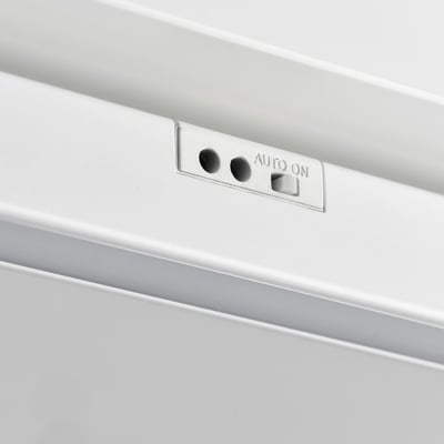MISSMYRA Tira de luces LED armario+sensor, regulable blanco, 22 "