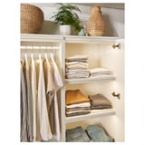 MISSMYRA Tira de luces LED armario+sensor, regulable blanco, 22 "