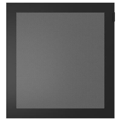 MÖRTVIKEN Puerta, negro, 23 1/2x25 1/8 "