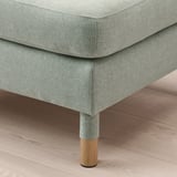 MORABO Reposapiés, Gunnared verde claro/madera