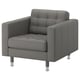MORABO Sillón, Grann/Bomstad verde gris/metal