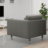 MORABO Sillón, Grann/Bomstad verde gris/metal