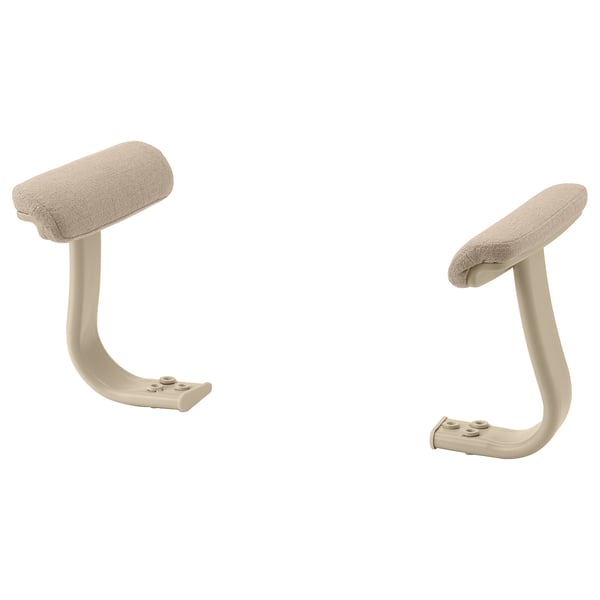 MULLFJÄLLET Reposabrazos, Naggen beige