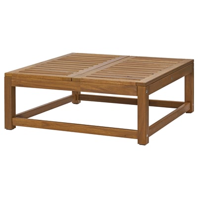 NÄMMARÖ Módulo para sofá, exterior, teñido en marrón claro, 31 7/8x31 7/8 "