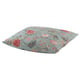 NÄSSELKLOCKA Funda de almohada, gris verde claro/multicolor, 26x26 "
