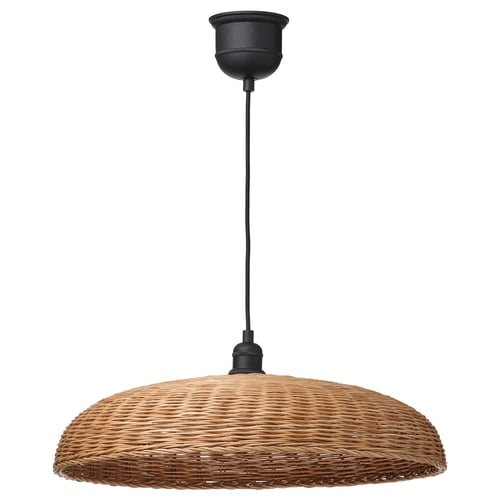 NARRKOLV Lámpara colgante, ratán, 22 "