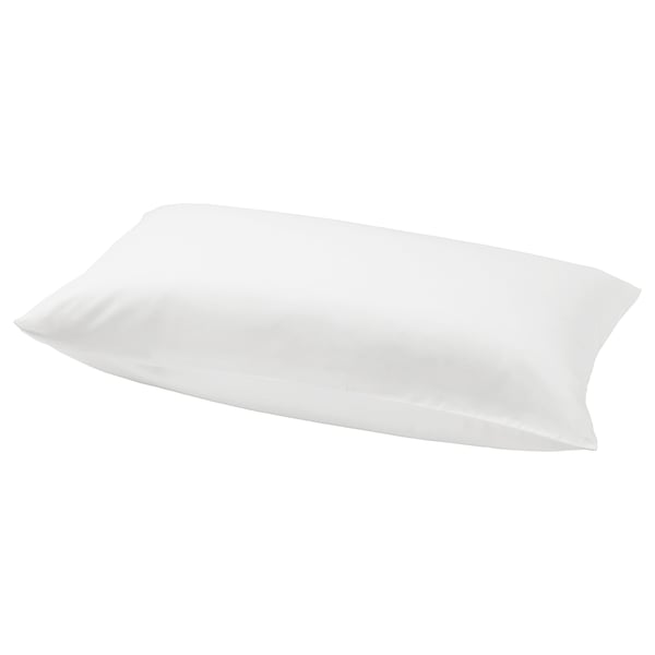NATTJASMIN Funda de almohada, blanco, Tamaño queen