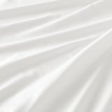 NATTJASMIN Sábana encimera, blanco, Tamaño twin