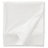 NATTJASMIN Sábana encimera, blanco, Tamaño twin