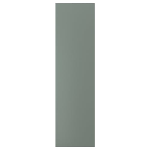 NICKEBO Panel lateral, mate gris-verde, 25x90 "