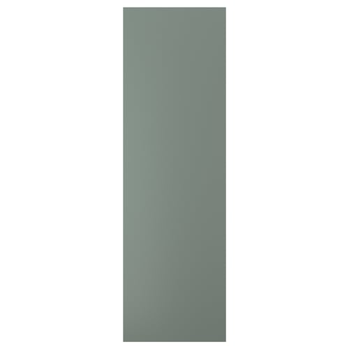 NICKEBO Panel lateral, mate gris-verde, 25x80 "