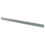 NICKEBO Plinto, mate gris-verde, 84x4 1/2 "