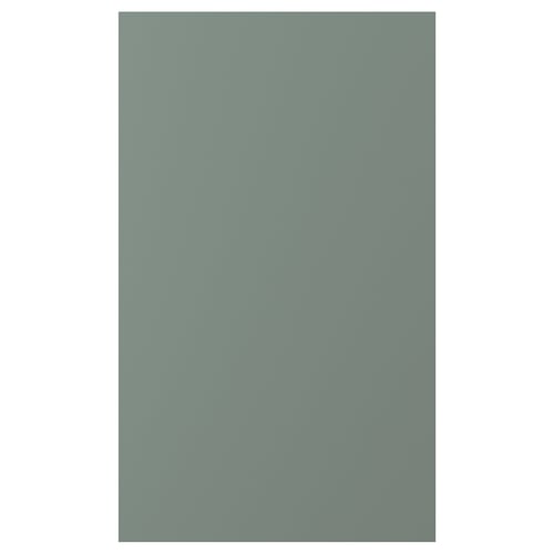 NICKEBO Puerta, mate gris-verde, 18x30 "