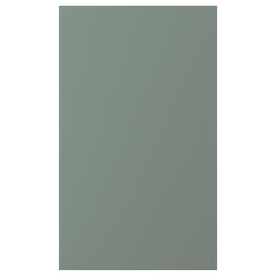 NICKEBO Puerta, mate gris-verde, 18x30 "
