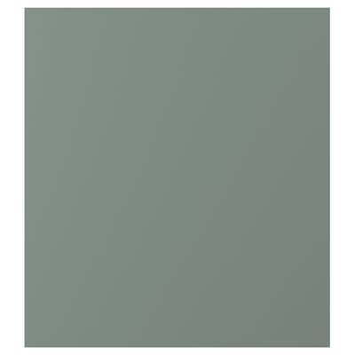 NICKEBO Puerta, mate gris-verde, 18x20 "