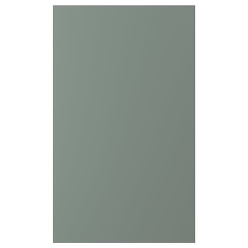 NICKEBO Puerta, mate gris-verde, 24x40 "