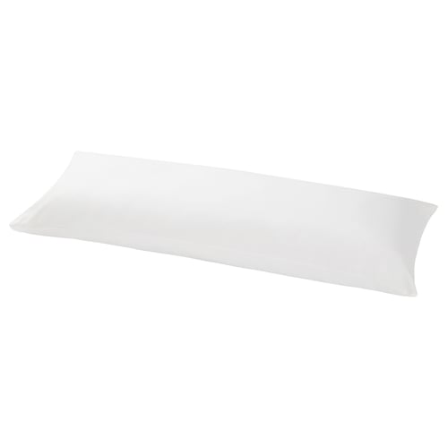 NONNEA Funda para almohada de cuerpo, blanco, 20x50 "