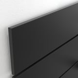NORDLI Armazón cama+almacenaje+cabecera, antracita, Tamaño King
