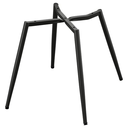 NORDMANSSKÄR Armazón de silla, patas, negro