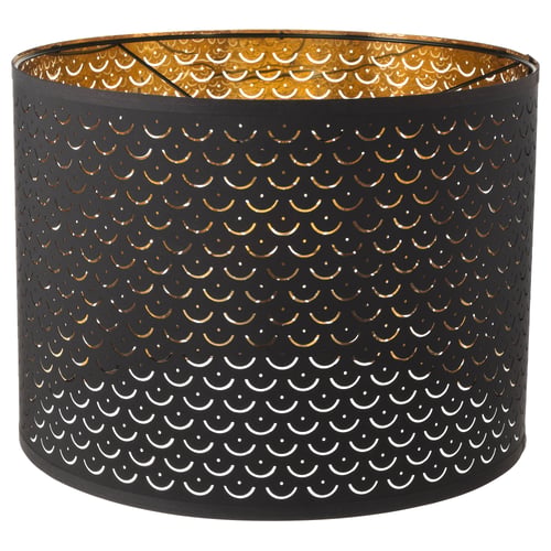 NYMÖ Pantalla, negro/dorado, 17 "