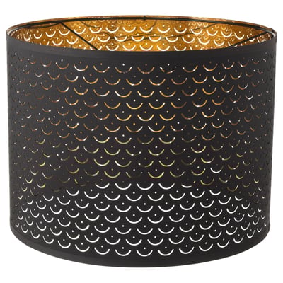 NYMÖ Pantalla, negro/dorado, 17 "