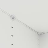 ÖVERSIDAN Tira de luces LED armario+sensor, regulable blanco, 28 "