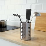 ORDNING Soporte para utensilios, acero inoxidable, 7 1/8 "