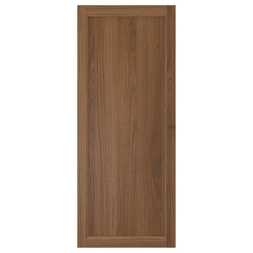 OXBERG Puerta, marrón efecto de nogal, 15 1/2x38 1/4 "