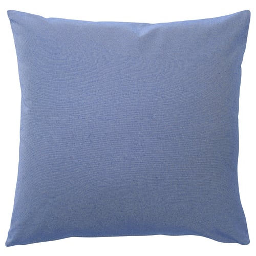 PARADISBUSKE Funda para cojín, azul, 20x20 "