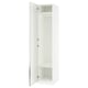 Opción: PAX / ÅHEIM Combinación de armario, blanco/espejo de vidrio, 19 5/8x23 5/8x93 1/8 "