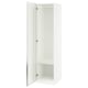 PAX / ÅHEIM Combinación de armario, blanco/espejo de vidrio, 19 5/8x23 5/8x79 1/4 "