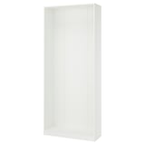 PAX Armazón de almacenaje de pared, blanco, 39 3/8x13 3/4x92 7/8 "