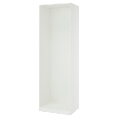 PAX Armazón de almacenaje de pared, blanco, 29 1/2x22 7/8x92 7/8 "