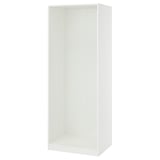 PAX Armazón de almacenaje de pared, blanco, 29 1/2x22 7/8x79 1/8 "